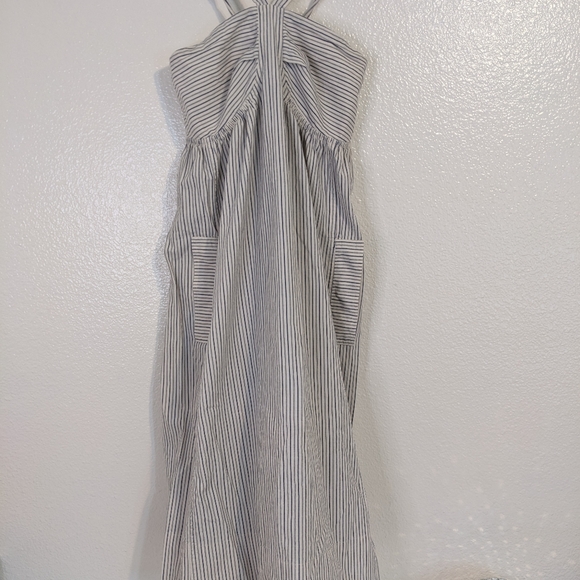 Madewell striped halter summer dress - Picture 6 of 8